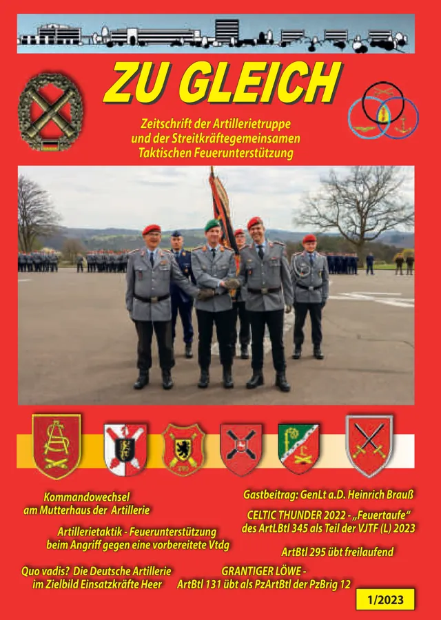 Titelseite ZU GLEICH 1/2023